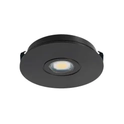 Juno Lighting USTLR1-3K-BL – LED Black Solo-Task Recessed Mount Light 3000K