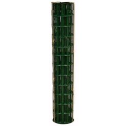 allFENZ 4 ft. x 100 ft. 14-Gauge Green PVC-coated Welded Wire