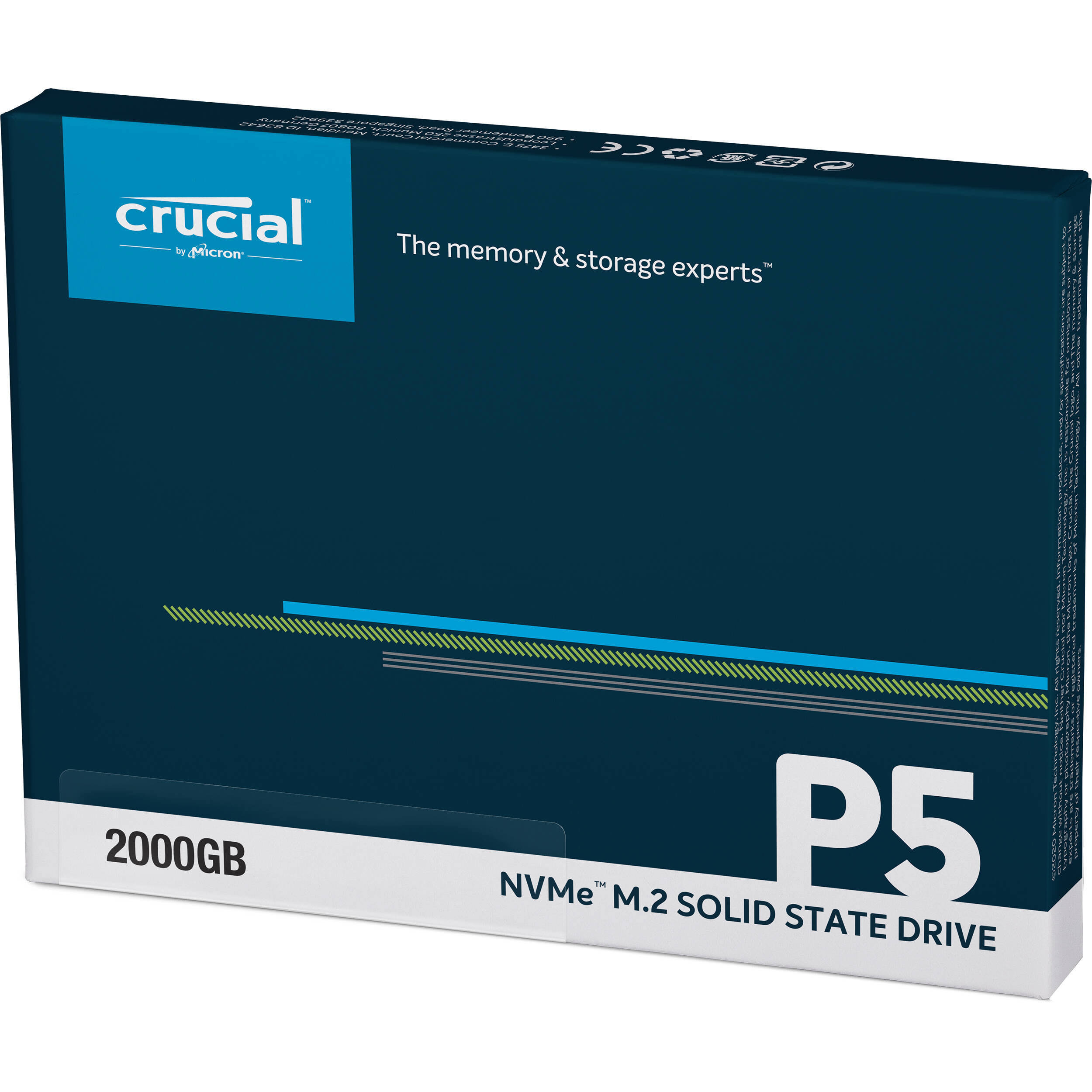 Crucial – P5 2TB 3D NAND NVMe M.2 Internal Solid State Drive - Image 4
