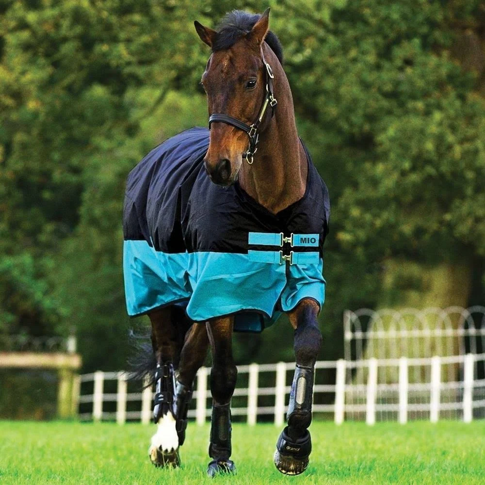Mio Turnout Sheet Lite 81 Dark Blue/Aqua - Image 5