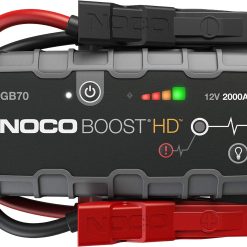 NOCO Boost HD GB70 2000 Amp 12-Volt UltraSafe Lithium Jump Starter Box, Car Battery Booster Pack, Portable Power Bank Charger, and Jumper Cables for Up to 8-Liter Gasoline and 6-Liter Diesel Engines