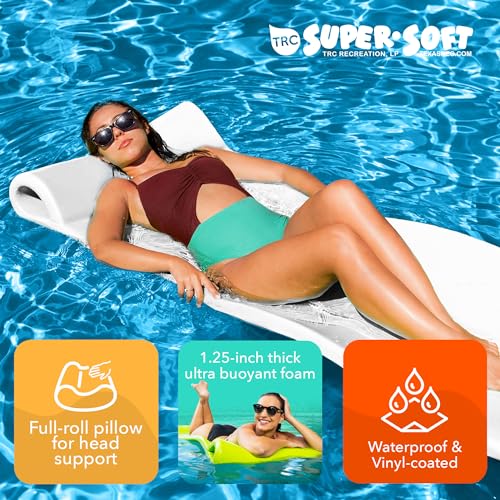 TRC Recreation Foam Swimming Pool Float, Floating Water Lounger, Splash 1.25?? - Image 31