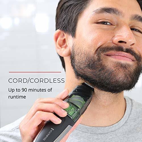 Remington MB6850 Vacuum Stubble and Beard Trimmer, Lithium Power and Adjustable - Image 6