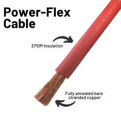 Alternative view of 4-Gauge 50 ft. Red Welding Cable