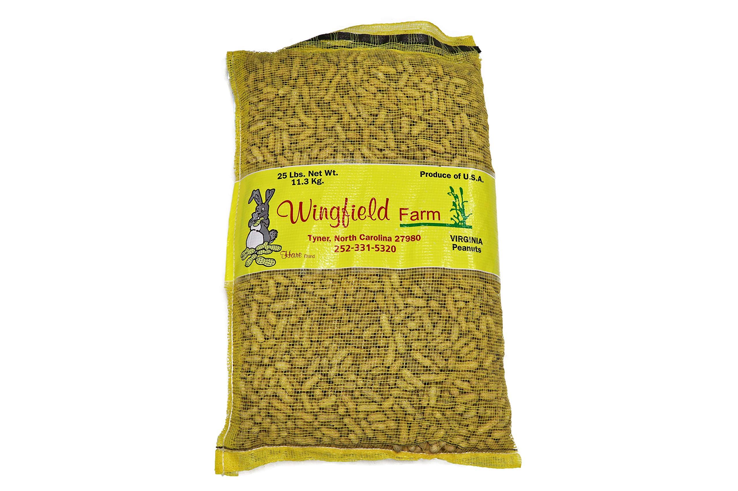 Wingfield Farm Virginia in-shell Peanuts, 25 Pound Bag