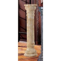 Design Toscano Verona Solid Marble Column: Medium