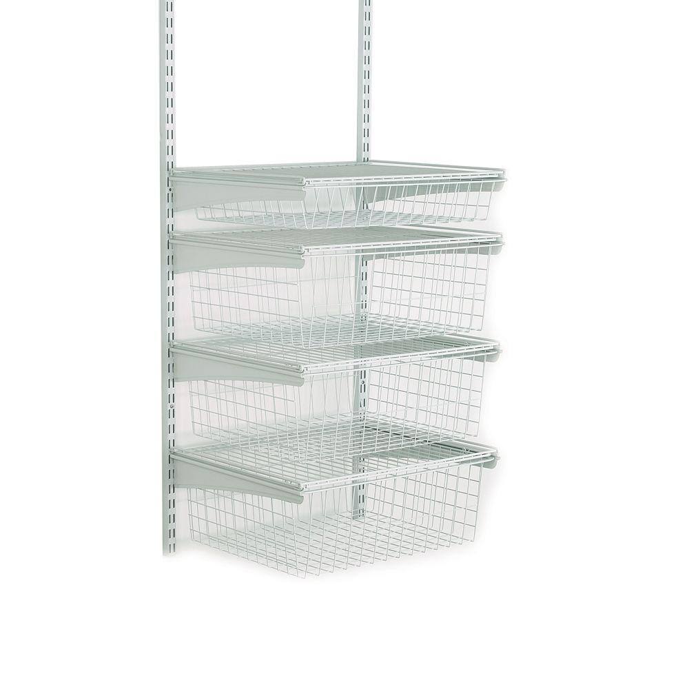 ClosetMaid 2815 ShelfTrack 4-Drawer Kit