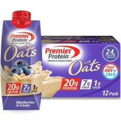 12 Premier Protein Blueberries Cream 20g Protein Shake with Oats 11.5 fl oz