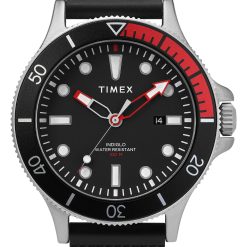 Timex Allied Coastline 43mm Silicone Strap Watch