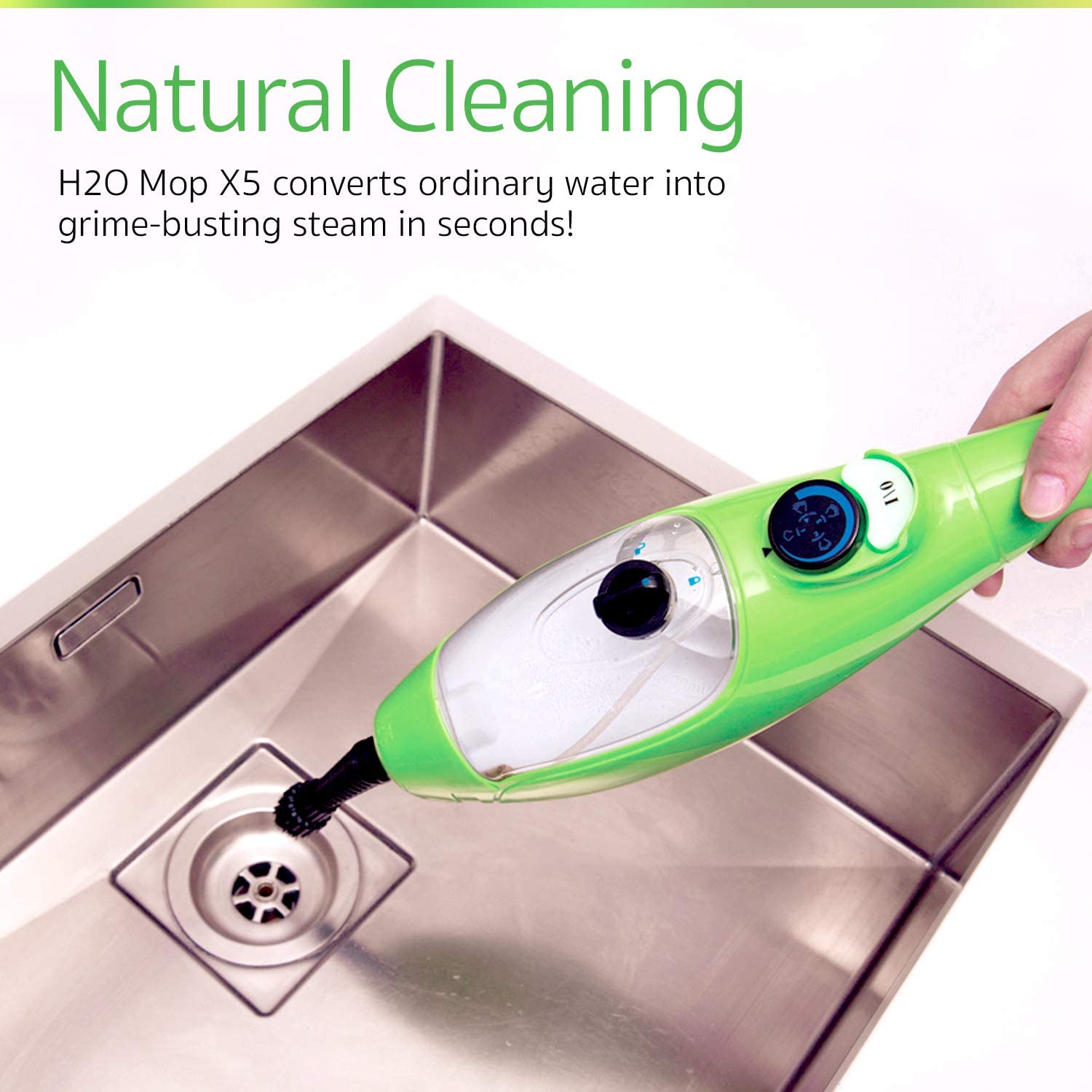 X5 Basic 5 in 1 All Purpose Hand Held Steam Mop Cleaner for Home Use - Image 6