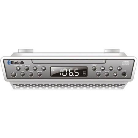 Sylvania Am/fm Bluetooth Wireless Under Counter Kitchen CD Player Radio Speaker