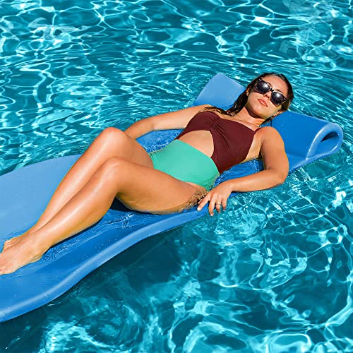TRC Recreation Foam Swimming Pool Float, Floating Water Lounger, Splash 1.25?? - Image 64