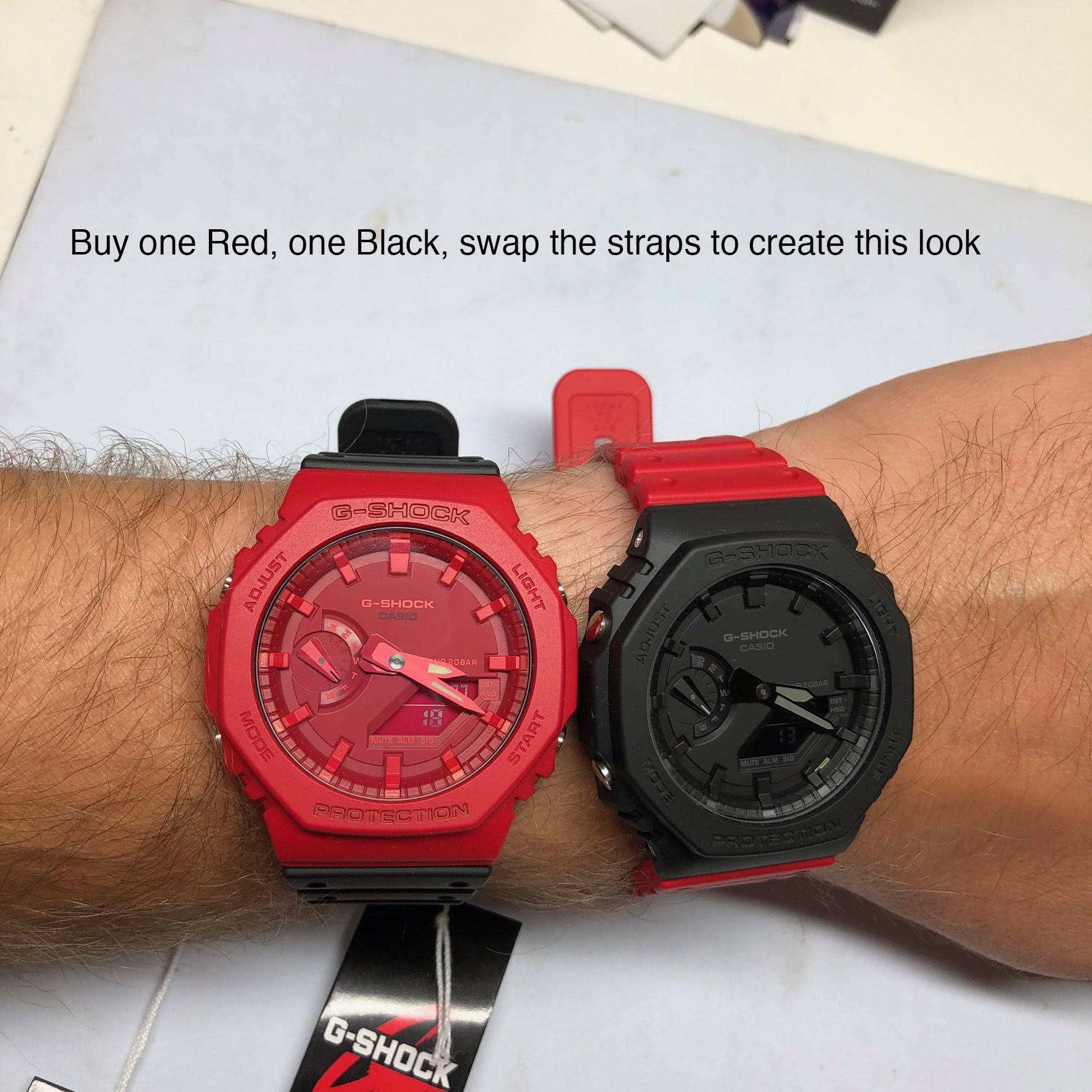 G-Shock GA2100-4A – Red - Image 10