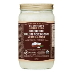 Dr. Bronner’s Regenerative Organic Whole Kernel Coconut Oil 30oz