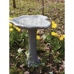 Alternative view of Birds Choice AADPLAIN Stainless Steel Pedestal Bird Bath Dripper