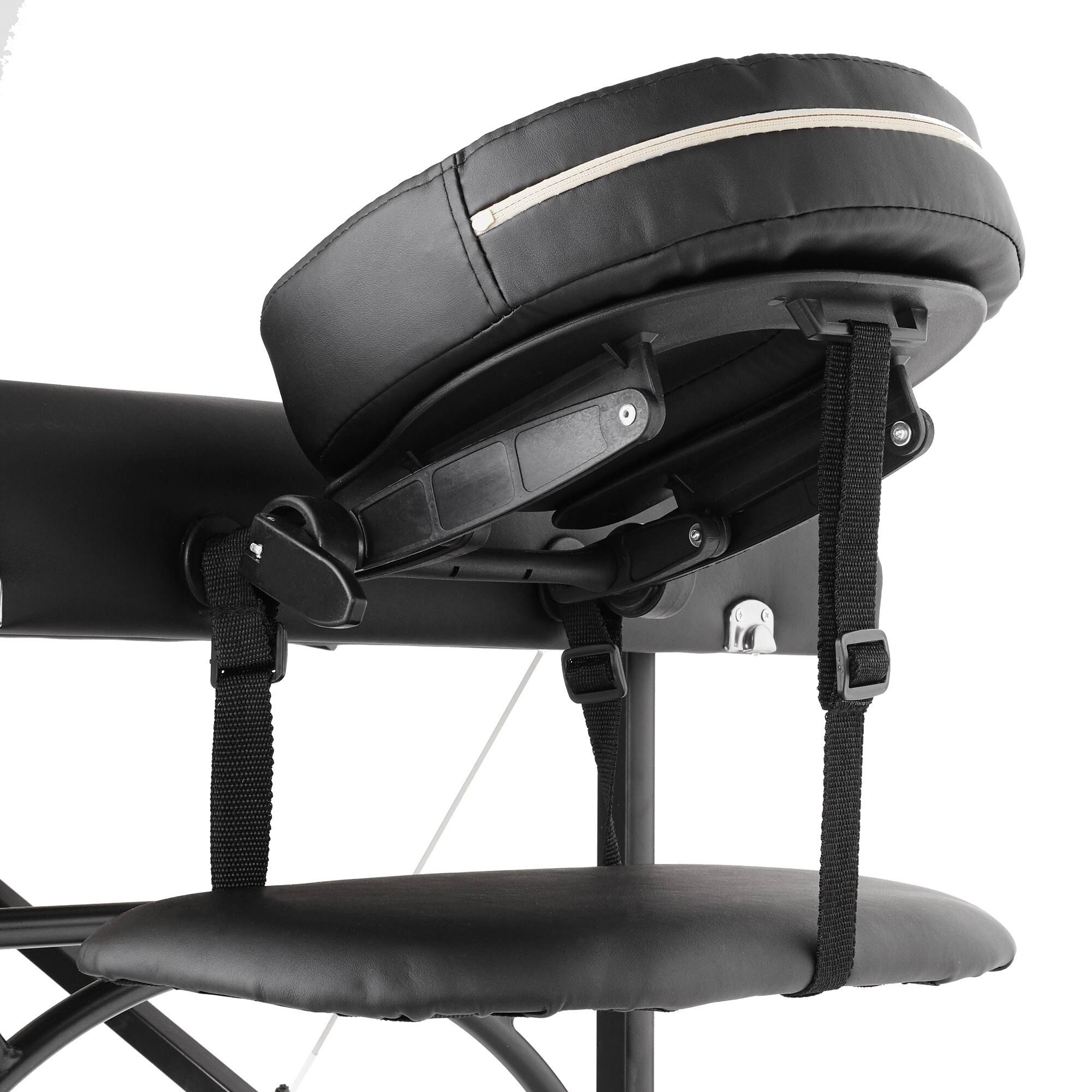 Professional Portable Bi-Fold Massage Table with Aluminum Legs - Image 2