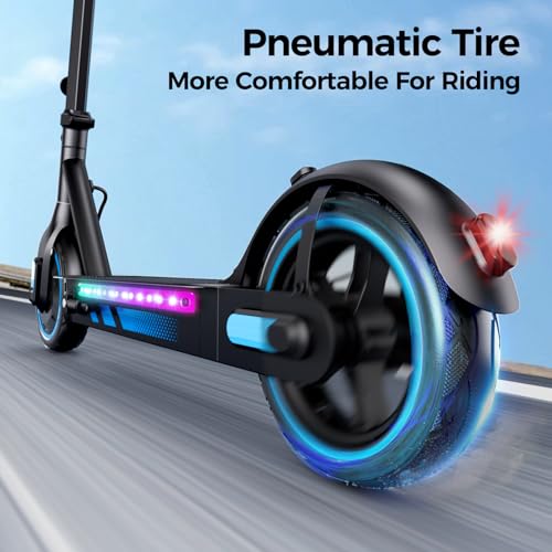 Electric Scooter for Adults, 19/25 Mph Max Speed, 21/25/35 Miles Range,350/500/600W APP Control E-Scooter with 8.5/10 Inflatable tire, Foldable Escooter with App Control, UL 2272 Certified - Image 16