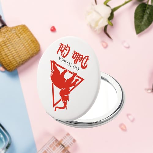 Delta Elephant Pocket Mirror Greek Sorority Sister Makeup Mirror to be a Girl Sorority Gift (Delta Girl) - Image 5