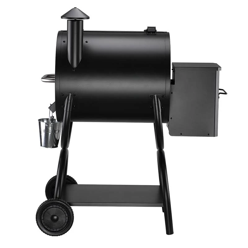 Z Grills ZPG-550A 590 Sq. in. Wood Pellet Grill and Smoker 7-in-1 BBQ in Black - Image 4