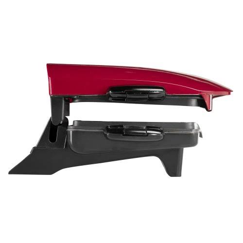 George Foreman GRP2841R 5-Serving Removable Plate Grill with Variable Temperature, Red - Image 4