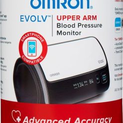 Alternative view of Omron – Evolv – Wireless Upper Arm Blood Pressure Monitor – Black/White