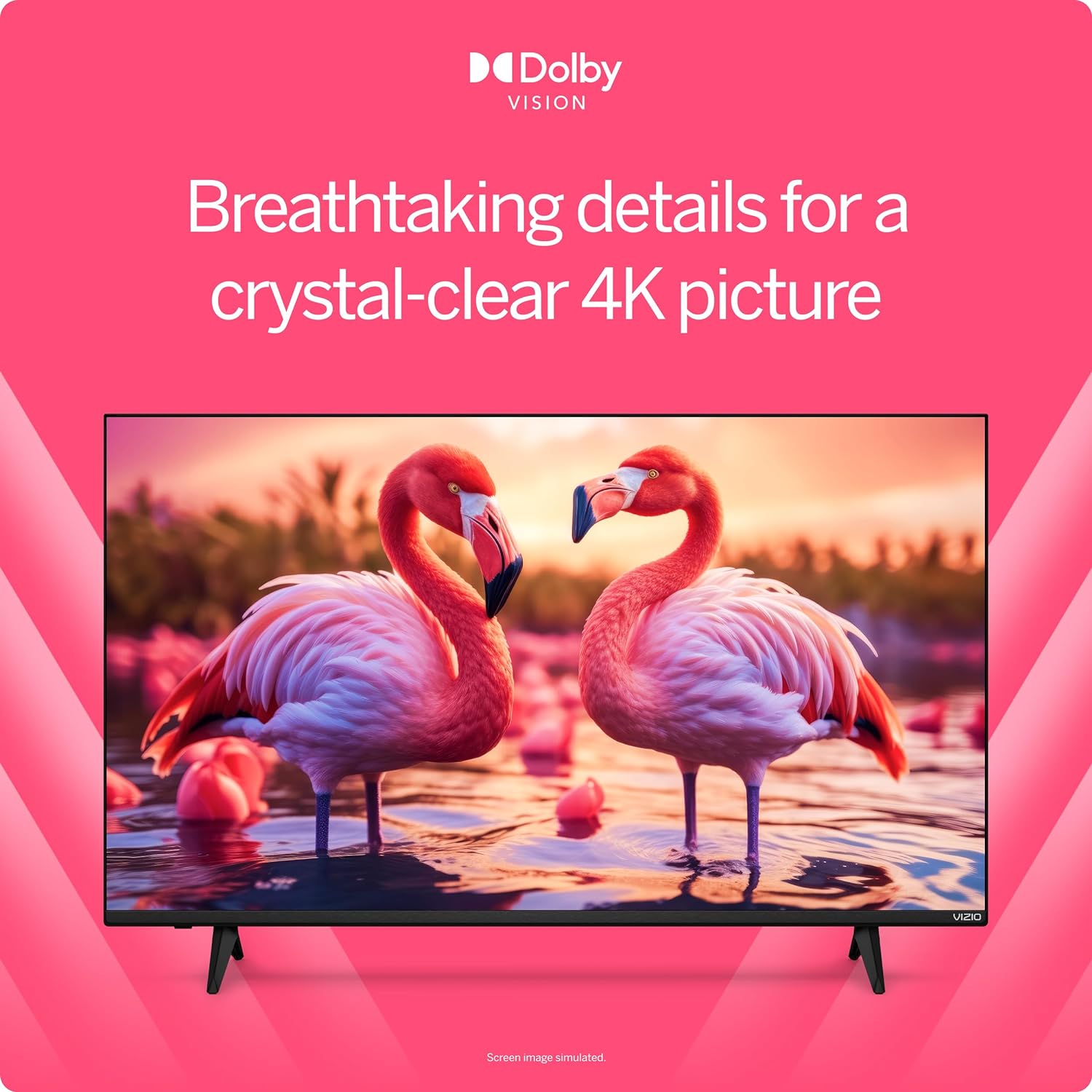 VIZIO 50??? 4K Resolution HDR Smart TV, Dolby Vision HDR/HDR10+, WiFi 6 ?C (Renewed) - Image 4