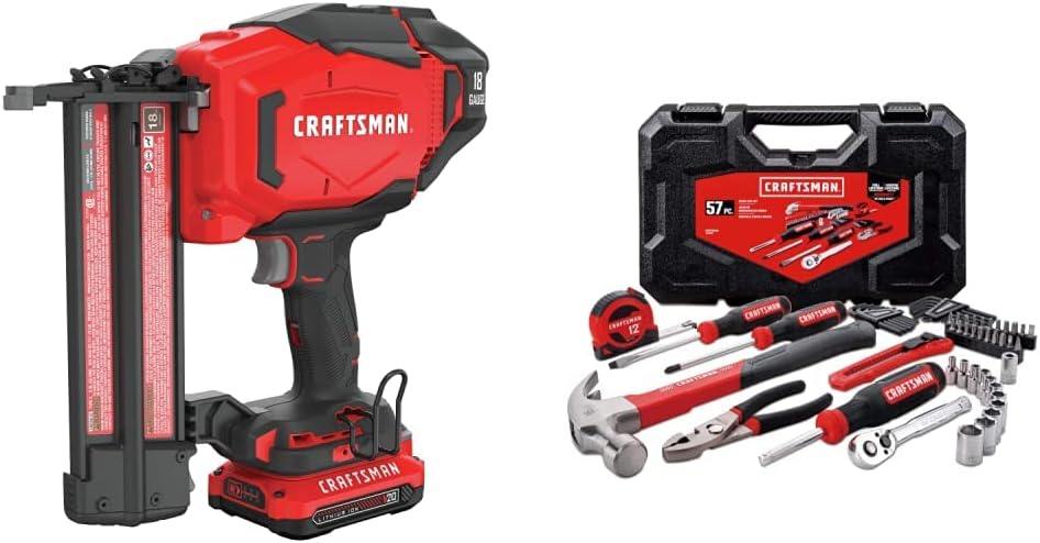 CRAFTSMAN V20 Cordless Brad Nailer Kit, 18GA (CMCN618C1) - Image 5