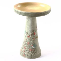 Alternative view of Burley Clay Hummingbird Bird Bath Set