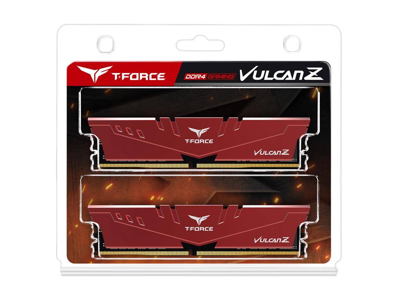 Team T-Force Vulcan Z 16GB (2 x 8GB) 288-pin DDR4 SDRAM DDR4 3200 Red - Image 3