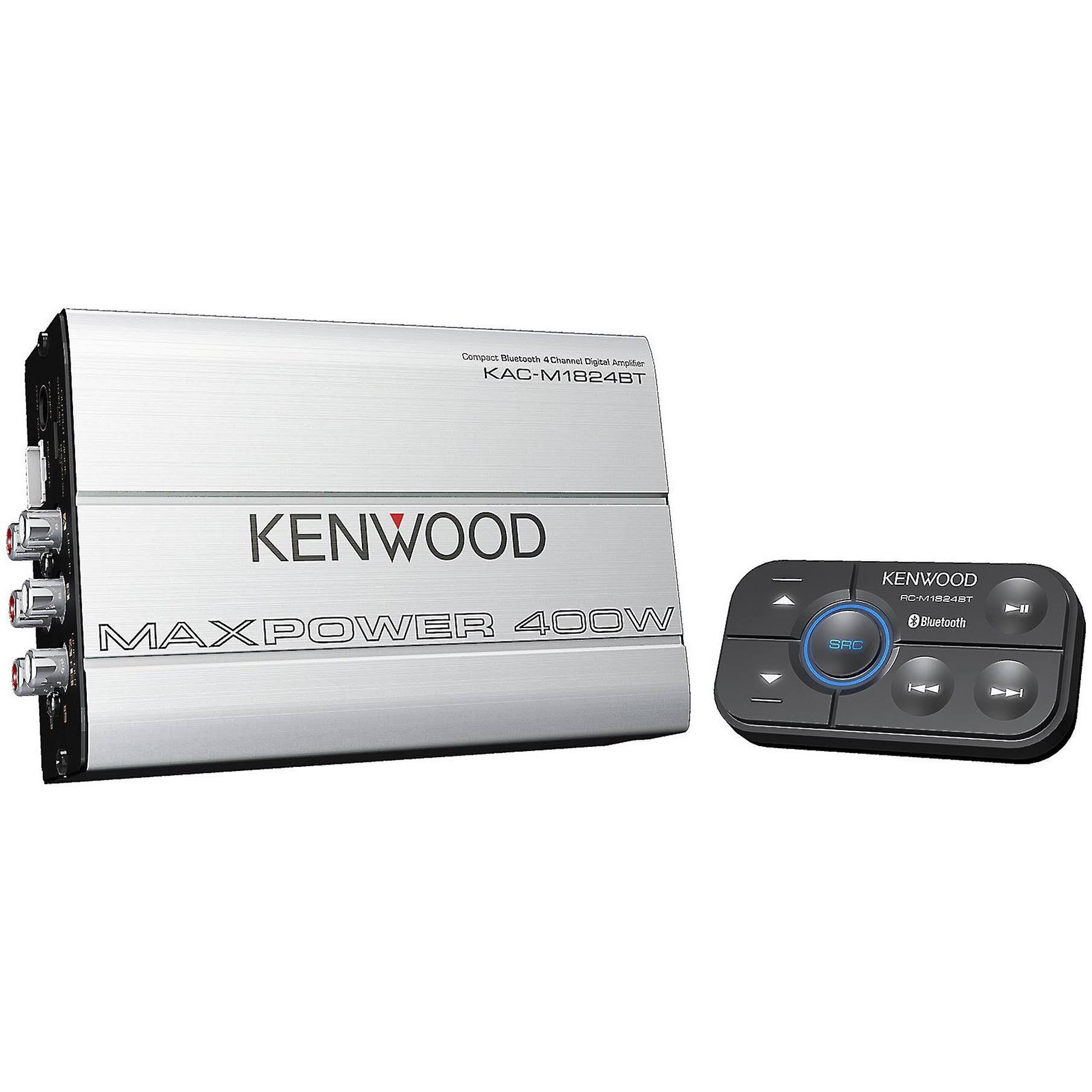 Kenwood Kac-m1824bt 4-Channel Bluetooth Amplifier