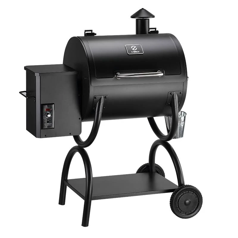 Z Grills ZPG-550A 590 Sq. in. Wood Pellet Grill and Smoker 7-in-1 BBQ in Black - Image 5
