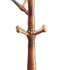 Clothes Stand Modern Coat Rack Solid Wooden Standard Rod 12 Hook Entryway Hall Bedroom Clothes Rack for Clothes Hat Jacket Scarf Hanger New Furniture