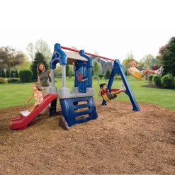 Alternative view of Little Tikes Clubhouse Swing Set