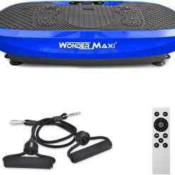 Alternative view of Wonder Maxi 3D Vibration Plate Exercise Machine, Whole Body Workout Vibration Fitness Platform with Dual Motor Oscillation?? Remote Control and Resistance Bands for Weight Loss Toning