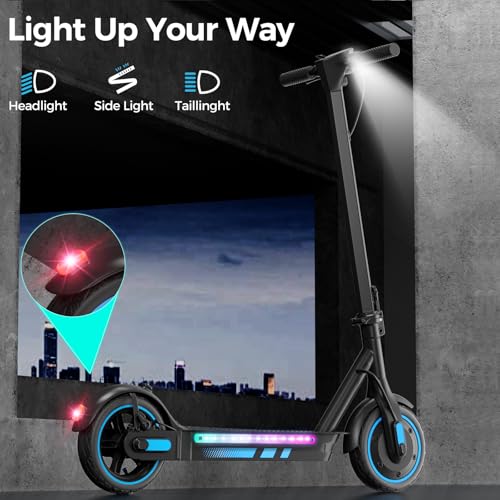 Electric Scooter for Adults, 19/25 Mph Max Speed, 21/25/35 Miles Range,350/500/600W APP Control E-Scooter with 8.5/10 Inflatable tire, Foldable Escooter with App Control, UL 2272 Certified - Image 19