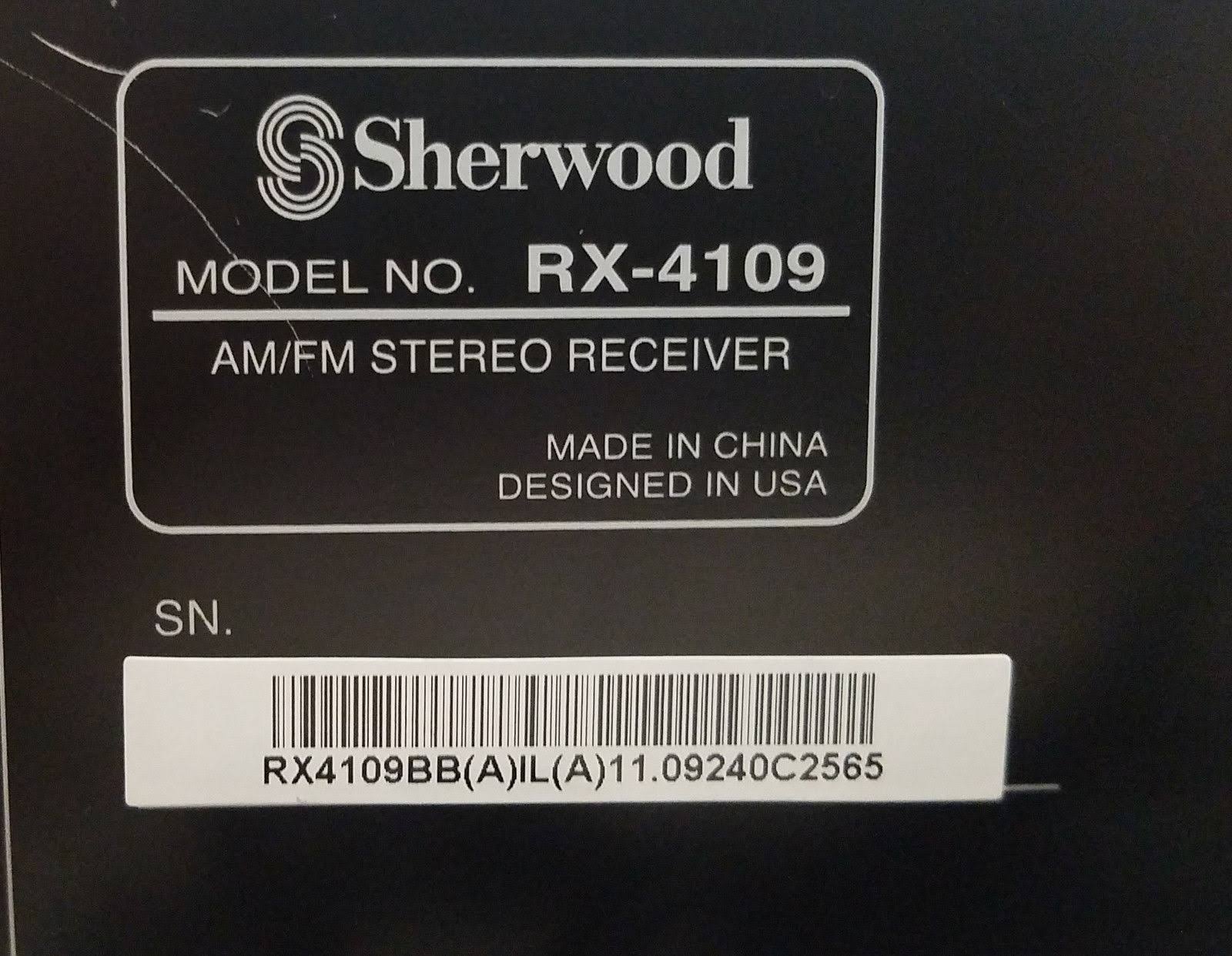 Sherwood Rx-4109 200W Stereo Receiver – Black - Image 7
