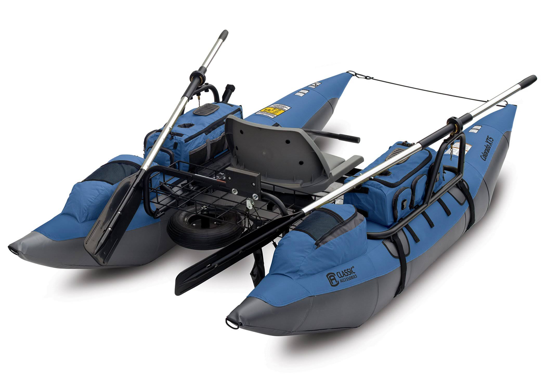 Classic Accessories Colorado XTS Pontoon Boat with Swivel Seat - Image 2