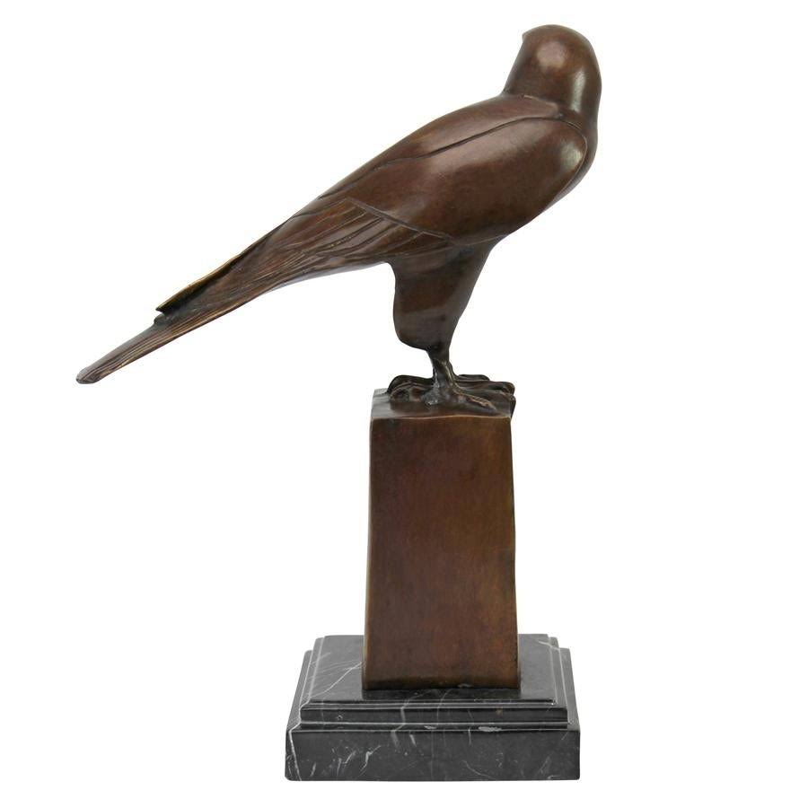 Design Toscano Noble Falcon Cast Bronze Statue - Image 3