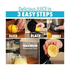 Alternative view of Vinci Hands-Free Electric Citrus Juicer | 1-Button Easy Press Lemon Lime Oran…