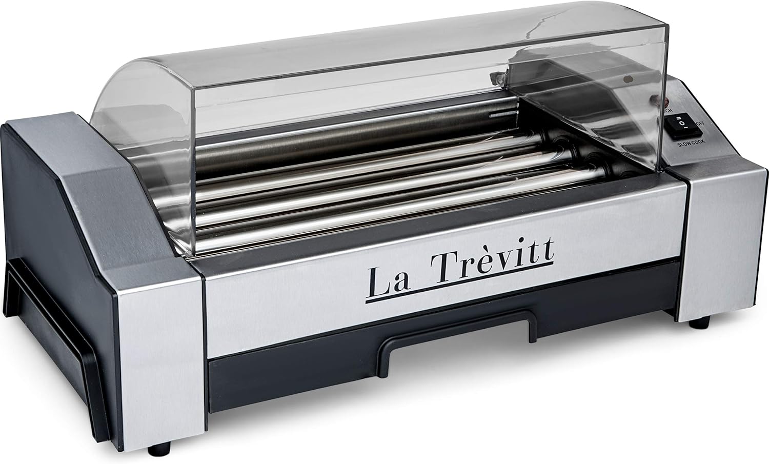 La Trevitt Hot Dog Roller- Sausage Grill Cooker Machine- 6 Hot Dog Capacity – Commercial and Household Hot Dog Machine for Family Use - Image 2