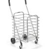Polder Superlight Aluminum Shopping Cart, Grey
