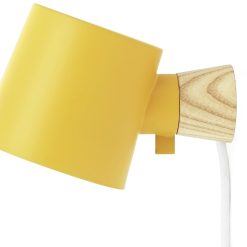 Normann Copenhagen Rise Wall Lamp, Yellow
