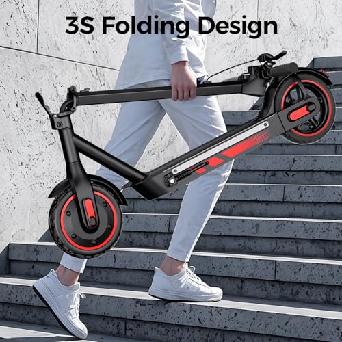 Electric Scooter for Adults, 19/25 Mph Max Speed, 21/25/35 Miles Range,350/500/600W APP Control E-Scooter with 8.5/10 Inflatable tire, Foldable Escooter with App Control, UL 2272 Certified - Image 12