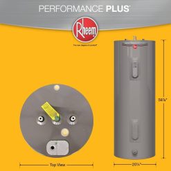Alternative view of Rheem Performance Plus 50 gal. Tall 9 Year 5500/5500-Watt Elements Electric LED