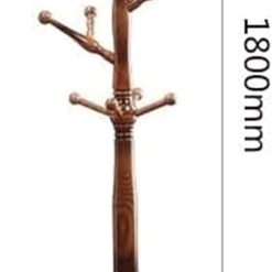 Alternative view of Clothes Stand Modern Coat Rack Solid Wooden Standard Rod 12 Hook Entryway Hall Bedroom Clothes Rack for Clothes Hat Jacket Scarf Hanger New Furniture