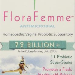 FloraFemme – pH Balanced Vaginal Probiotic Suppositories – Supports pH Balance of Yeast & Bacteria for Feminine Freshness! Supports Restoration of Healthy Vaginal Flora & Eliminates Vaginal Odor!