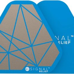 SIGNAL RELIEF Pain Patches, Extra Strength Pain Relief for Any Ache or Soreness, Reusable Nano-Tech Quick Relief Pain Patches, Muscle Recovery, Easy Adhesive Application (Aqua, 3.5)