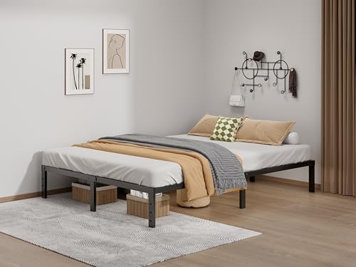 Metal Bed Frame Full Size – 14 Inch Heavy-Duty Full Platform Bed Frame No Box Spring Needed, Easy Assembly, Noise-Free, Sturdy Mattress Foundation, Underbed Storage Space - Image 13