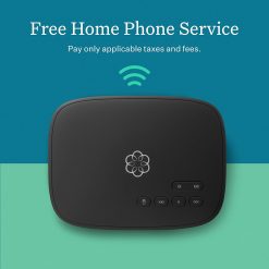 Alternative view of Ooma Telo Air 2 VoIP Free Home Phone Service with wireless and Bluetooth connectivity. Affordable Internet-based landline replacement. Unlimited nationwide calling. Low international rates,Black