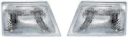 98 99 00 Ford Ranger Headlamp Headlight Pair Set Driver and Passenger